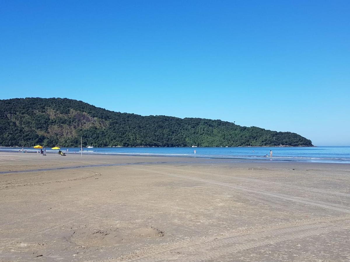 Apartamento aconchegante à 450m da praia Bertioga Exterior foto