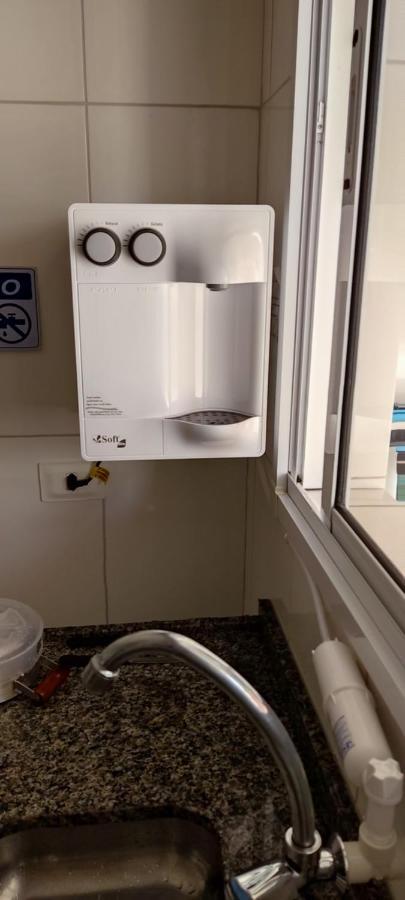 Apartamento aconchegante à 450m da praia Bertioga Exterior foto